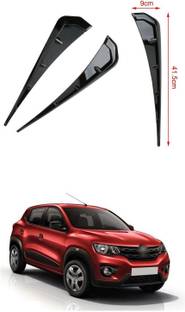PROEDITION Side Fender Trim, Pair Universal Side Fender Vent Cover PU Rubber Glossy 195 Matte Renault Kwid Side Garnish