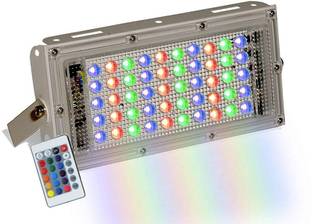 CEELIGHT 50W RGB LED Brick Light Multi Color with Remote Waterproof IP66 LED Flood Light Outdoor Lamp