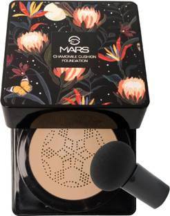 MARS Chamomile Cushion Foundation with Mushroom Puff Foundation