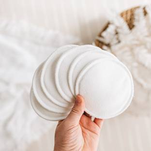 Stakipo NURSING BREST PAD REUSABLE/WASHABLE PACK OF 6 Nursing Breast Pad