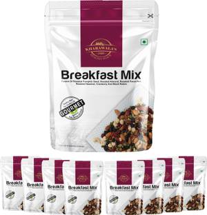 KHARAWALA'S Breakfast Mix Healthy Start for Healthy Life Pack of 9 (200gms each)