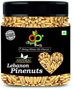 Organic Purify Lebanon Pine Nuts, 250g Jar Pack | Chilgoza | All Premium. Jar Pack Pine Nuts