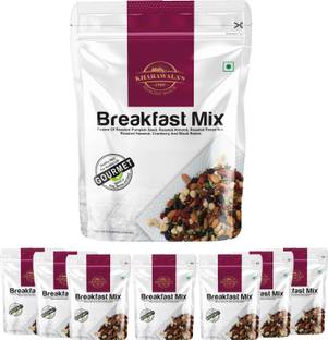 KHARAWALA'S Breakfast Mix Healthy Start for Healthy Life Pack of 8 (200gms each)