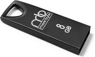 MOREBYTE 8gb 2.0 USB Pen Drive/Flash Drive with Metal Body External Storage Device 8 GB Pen Drive Compatible with Desktop Computer, Laptop, Television, Audio Player USB 2.0 Metal Case