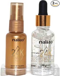 maliao 2 IN 1 24K Make Up Six Spray + Face  Primer  - 65 ml