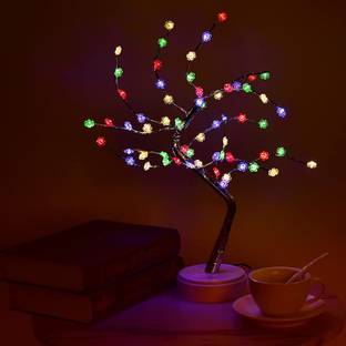 Meneon 60 LEDs 0.51 m Multicolor Steady Flower Rice Lights