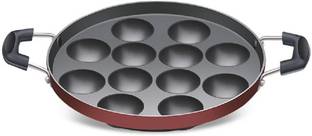 RBGIIT Non Stick Appam Patra with Lid and Side Handle RK-2 Paniarakkal with Lid 0.1 L capacity 23.5 cm diameter