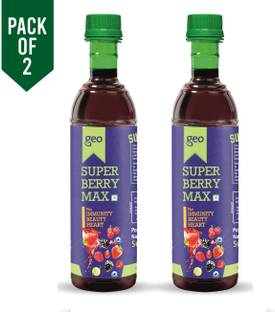 GEO Natural Super Berry Max Juice Concentrate For Immunity Booster Mixed Fruit
