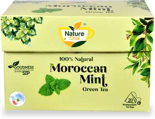 Nature Chai Moroccan Mint Green Tea Mint Herbal Infusion Tea Box