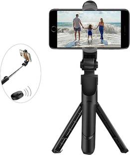 Wanzhow Extendable Bluetooth Selfie Stick Tripod Phone Stand Lightweight All Smartphone Monopod