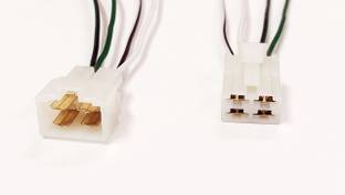 Creative Tech (5 Pair) Male Female Connector Socket 4 Pin Electric Jointer Cable 4 Pin 2.8 mm Connector Wire Connector