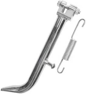 WHEETOYKART CHROME SIDE STAND STAINLESS STEEL HEAVY MATERIAL FOR RE BULLET ALL MODELS Bike Side Stand