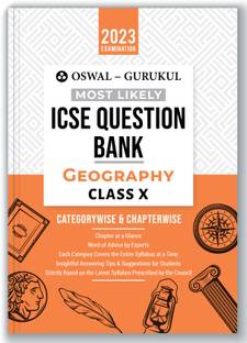 Oswalgurukul Geography Most Likely Question Bank  - Categorywise & Chapterwise Topics, Latest Syllabus Pattern and Solved Papers