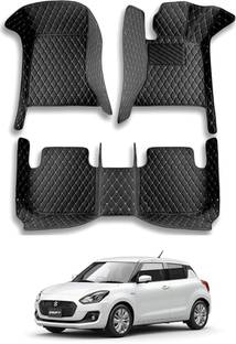 MATIES Leatherite 7D Mat For  Maruti Suzuki Swift