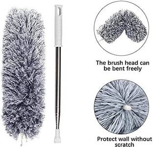 GVJ TRADERS Home and Office, Fan Cleaner Duster, Ceiling Cleaning Brush Dust Mop (Grey) Wet & Dry Mop
