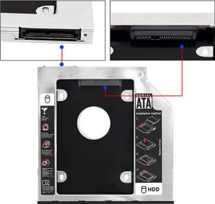 TERABYTE 2.5''Internal HDD 9.5MM Caddy SATA Second CD/DVD-ROM to Expanded Data Storage 2.5 inch 9.5MM ...