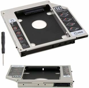 TERABYTE Universal 9.5MM HDD CADDY 2.5'' Internal SATA Second Hard Disk Enclosure 2.5 inch 9.5MM Inter...