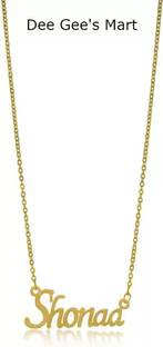 DEE GEE Gold-plated Plated Alloy Chain