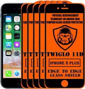 TWIGLO Edge To Edge Tempered Glass for Apple iPhone 8 Plus