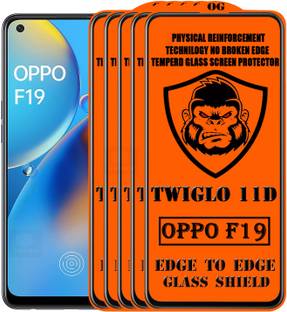 TWIGLO Edge To Edge Tempered Glass for OPPO F19