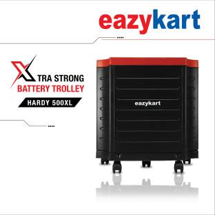 EAZYKART HARDY 500XL BLACK/RED BATTERY TROLLEY Trolley for Inverter and Battery