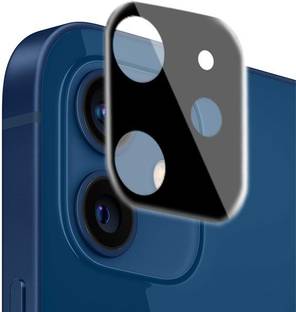 Casesily Camera Lens Protector for Apple iPhone 12 Mini Full Curved 5D Lens Glass Protector
