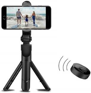 Wanzhow New Arrival Mini Tripod Phone Stand SelfieStick Multifunction Bluetooth Remote Monopod