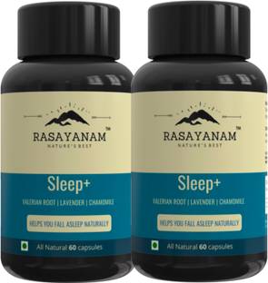 Rasayanam Sleep+ | Valerian Root, Lavender, Chamomile |Non habit forming