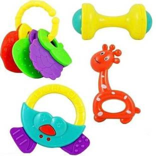 NAVRANGI Baby Rattle Toys for Kids, Colourful Lovely Attractive Rattles Rattle