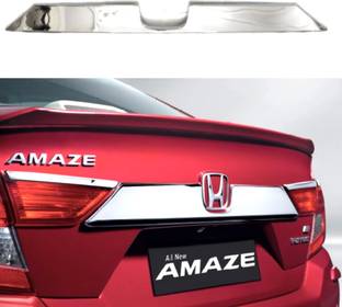 AMARIO Diggy/Number Plate Lamp Chrome Garnish Suitable For Amaze 2018 Onwards Chrome Honda Amaze Rear Garnish