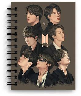 craft maniacs NEW BTS 2022 COLLECTION A5 Diary RULED 160 Pages