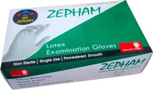 Zepham ZOS-M40W Latex Surgical Gloves