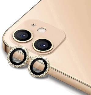 ONCRAVES Back Camera Lens Ring Guard Protector for iphone11 Diamond Cut / Gold