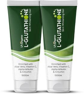 LA Organo L- Glutathione Gel for Skin Whitening & Brightening Enrich with Vitamin C