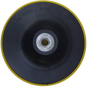 DUMDAAR Heavy duty 5inch backing pad Size M14 Metal Polisher