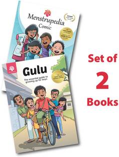 (Set Of 2 Books) - (Menstrupedia Comic For Girls + Gulu Comic For Boys) (English)