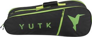 YUTK Badminton Squash Racket Shoulder Bag for 7Racquet Waterproof (3 zipper)