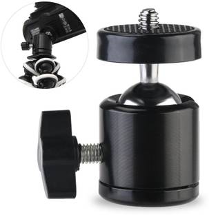 SOJUBA Swivel 1/4"Screw Tripod Ball Head Bracket Holder 360Degree for Camera,Ring Light Tripod, Tripod Ball Head, Monopod, Monopod Kit, Tripod Bracket, Tripod Clamp, Tripod Kit