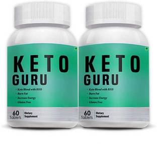 Vokin Biotech Keto Guru Tablets for Weight Loss Supplement Pack of 2