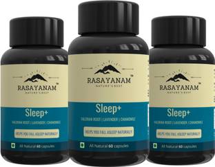 Rasayanam Sleep+ | Valerian Root, Lavender, Chamomile |Non habit forming