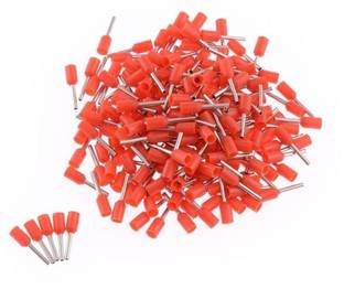 ERHIndia (200 Pcs) Ferrules Wire Connector Sleeves electrical cable joint E1008 Wire Connector