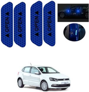 PECUNIA Anti-Collision Universal Car Stickers Warning Strip Tape Sign 256 Matte, Glossy, Chrome Volkswagen Polo Side Garnish