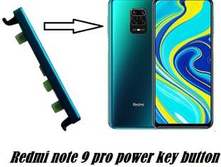 WowMax REDMI NOTE 9 PRO/MAX VOLUME KEY OUT SIDE BUTTON REDMI NOTE 9 PRO Power ON/OFF Button