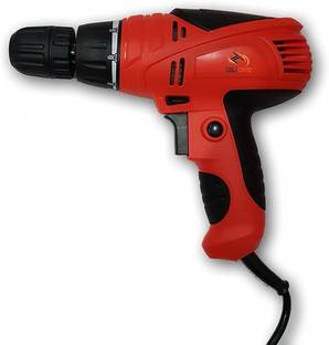 Tools Centre Screwdriver Cum Drill Machine with Impact Driver for 90 Degree Angle L-Adapter Key Attachment 1/4" Pistol Grip Drill