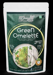 moonglet Green Omelette (Zero Egg Green Omelette) | Pack of2, 200g Each, 400 g
