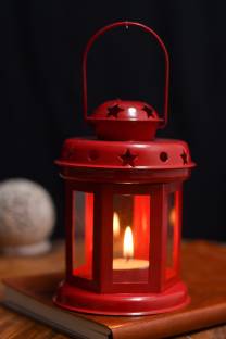 Fashion Bizz Hanging Lantern Decorative Iron 1 - Cup Tealight Holder
