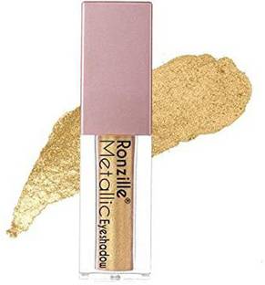 RONZILLE Metallic Liquid Eyeshadow Golden Non-Transfer 5 ml