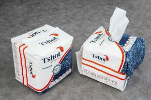 Tshot PRIME PACK Soft ( Tissue Paper- 100) White Paper Napkins