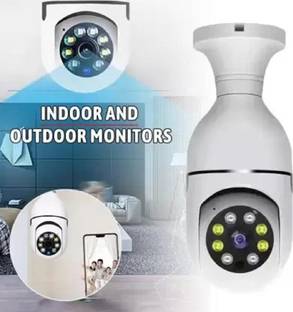 PERAMISYM WiFi IP 960p Bulb Camera for Home,Office,Shop Supports in iOS & Android Security Camera