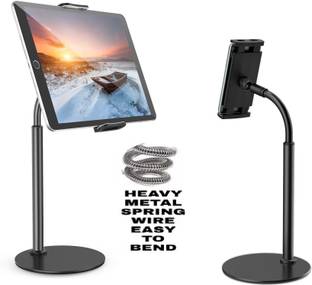 FKU Gooseneck Tablet Stand heavy bass (650grms) for iPad Tablet Stand Mobile Holder
